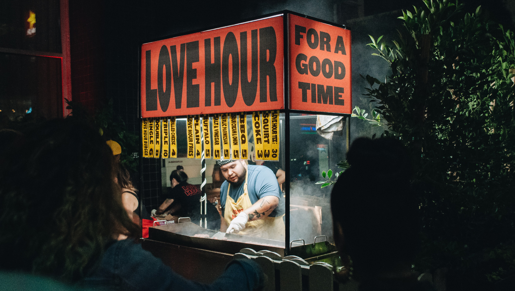 Love hour fast food corner