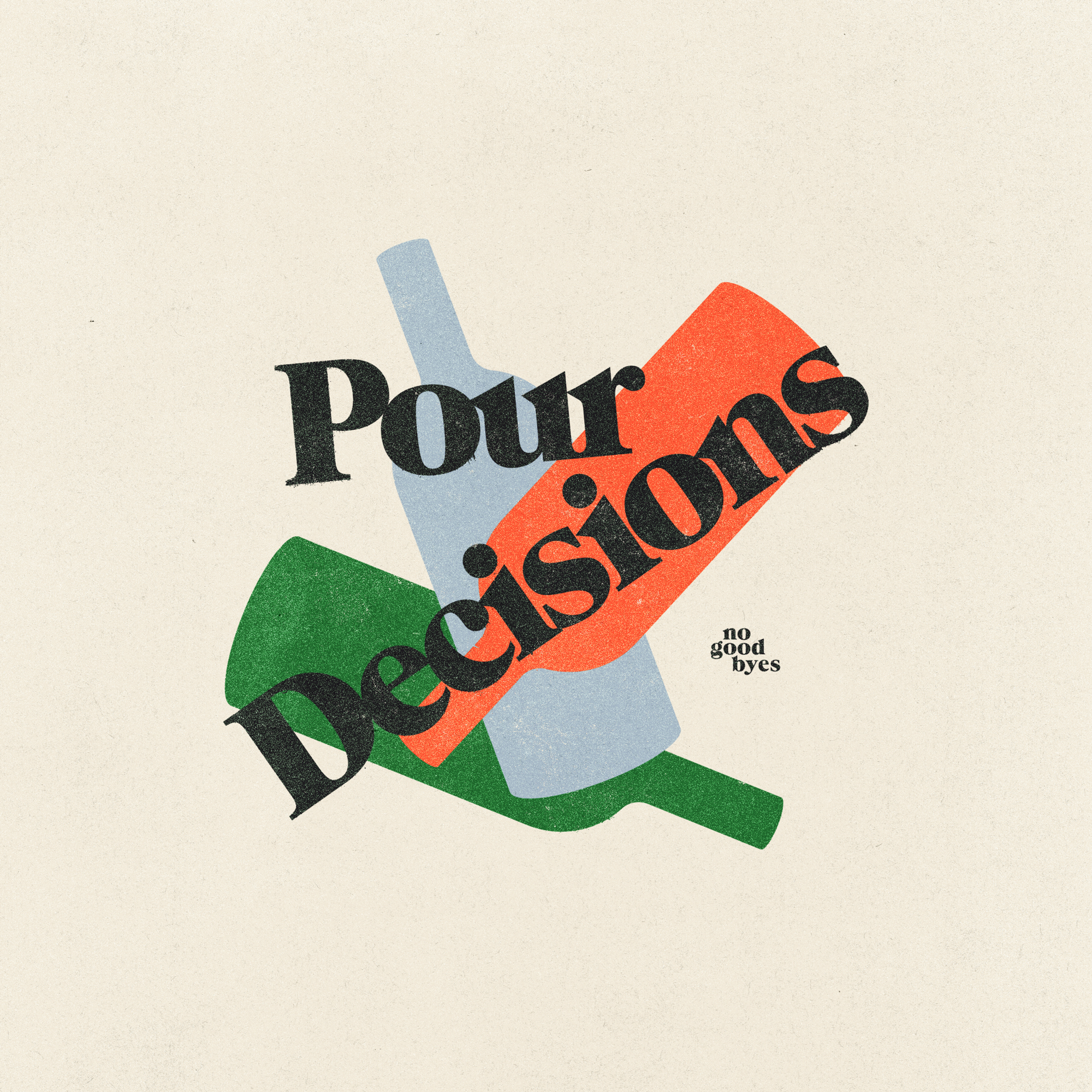 A brochure from "POUR DECISIONS" featuring an image and accompanying text.