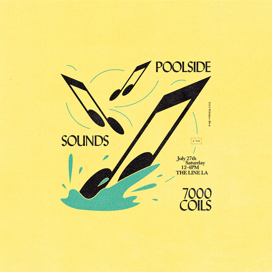 2024.07.27 - Poolside Sounds Featuring 7000 Coils Champagne at the LINE LA