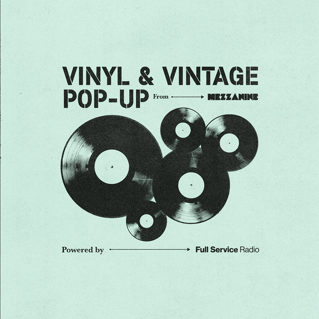 Mezzanine Vinyl Presents: Vinyl & Vintage Pop-Up at the LINE DC