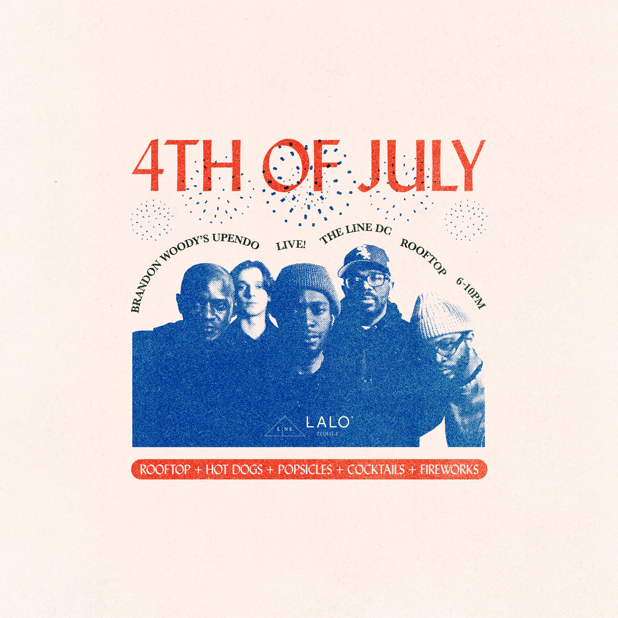 4th of July Flyer with Brandon Woody's Upendo Pictures
